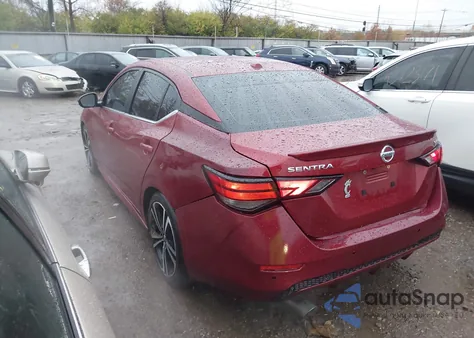 2021 Nissan Sentra Sr Xtronic Cvt из США, поврежденный, VIN 3N1AB8DV2MY315657